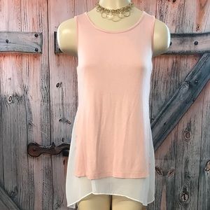 Worthington Rose Sleeveless Top X- Small